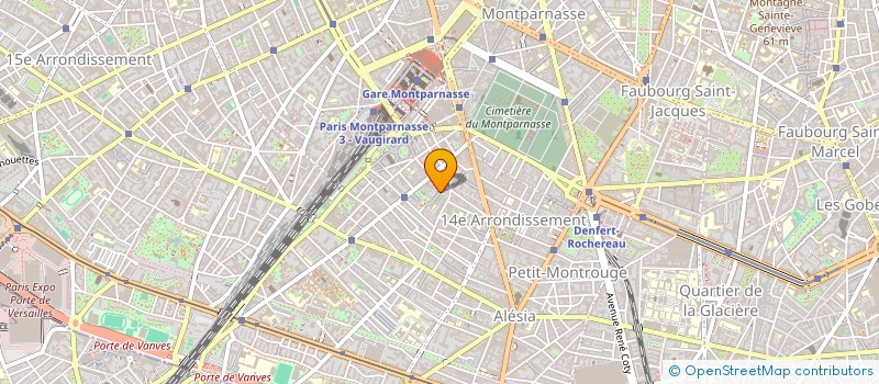 localisation de l'entreprise ATHINA  PARIS