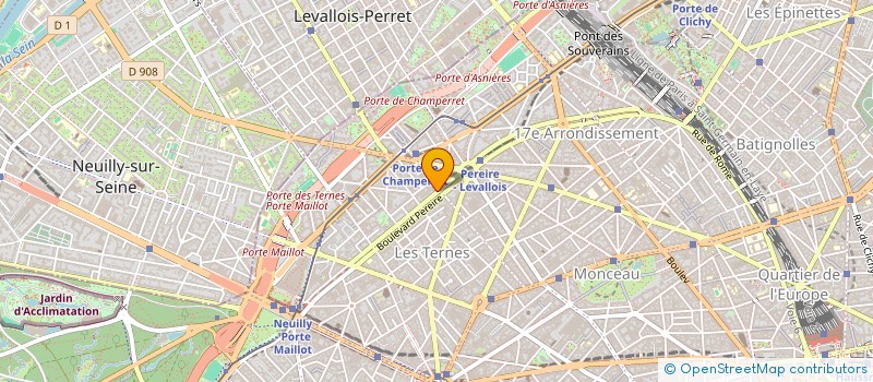 localisation de l'entreprise ATHINA SAS  PARIS