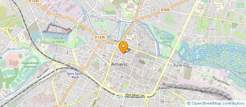 localisation de l'entreprise ATHIPIC BEAUTE à AMIENS
