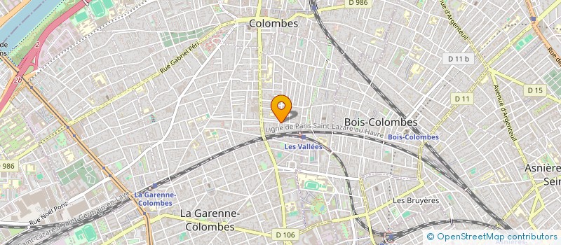 localisation de l'entreprise ATHIRA à COLOMBES