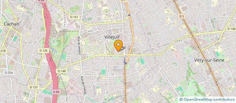 localisation de l'entreprise ATHIS RACER ET CIE à VILLEJUIF