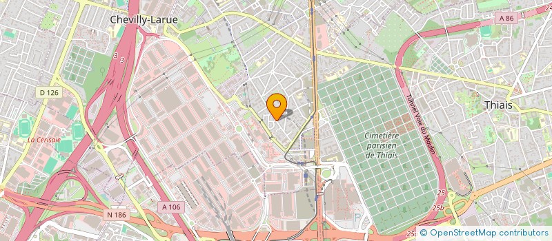 localisation de l'entreprise ATHISIDEL  CHEVILLY-LARUE