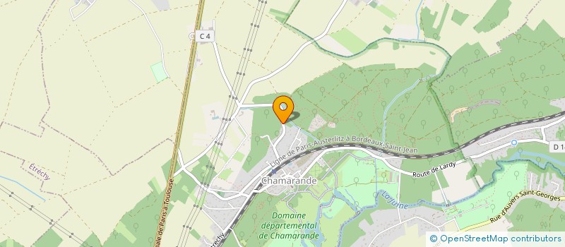 localisation de l'entreprise ATHLE 91  CHAMARANDE