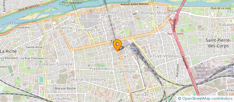 localisation de l'entreprise ATHLE RUNNING 37  TOURS