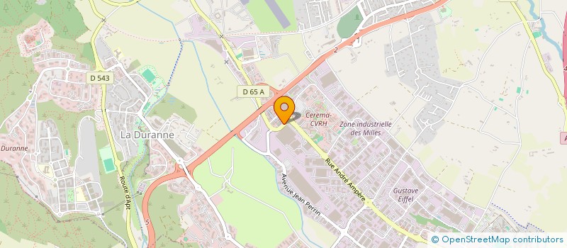 localisation de l'entreprise ATHLEA à AIX-EN-PROVENCE