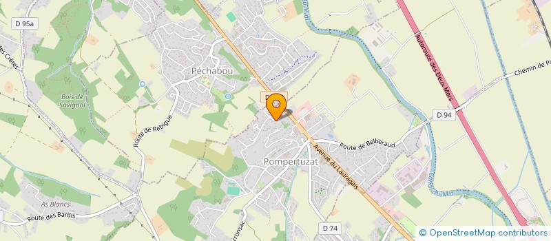 localisation de l'entreprise ATHLEAD AGENCY  POMPERTUZAT