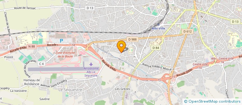 localisation de l'entreprise ATHLETI.K.DOJO à ALBI