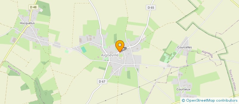 localisation de l'entreprise ATHLETIC CLUB AIGNEVILLE  AIGNEVILLE