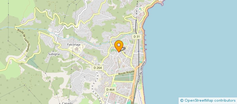 localisation de l'entreprise ATHLETIC CLUB BASTIA à BASTIA