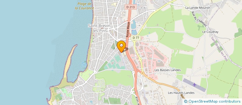 localisation de l'entreprise ATHLETIC CLUB BREVINOIS - SECTION CYCLISME à SAINT-BREVIN-LES-PINS