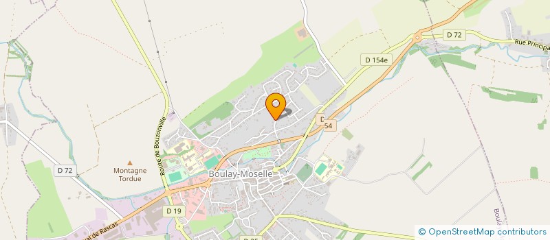 localisation de l'entreprise ATHLETIC CLUB DE BOULAY  BOULAY-MOSELLE