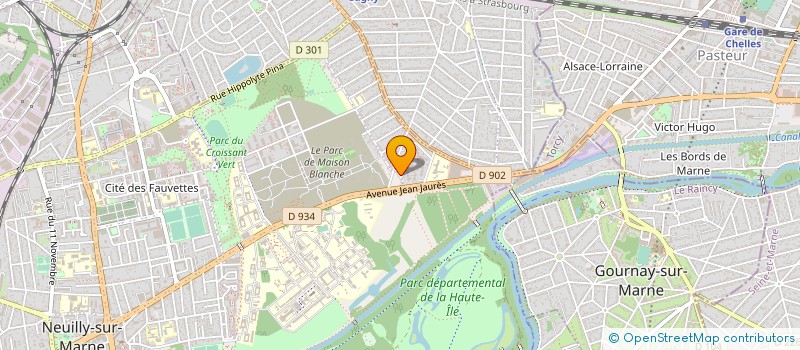 localisation de l'entreprise ATHLETIC CLUB DE NEUILLY S-MARNE FUTSAL à NEUILLY-SUR-MARNE