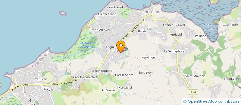 localisation de l'entreprise ATHLETIC CLUB DE PENVENAN à PENVENAN