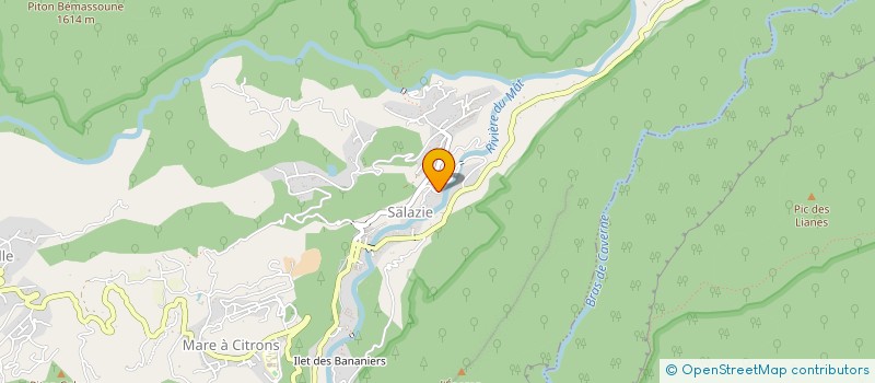 localisation de l'entreprise ATHLETIC CLUB DE SALAZIE  SALAZIE