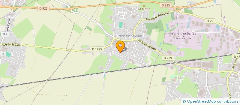 localisation de l'entreprise ATHLETIC CLUB FRESSENNEVILLOIS à FRESSENNEVILLE