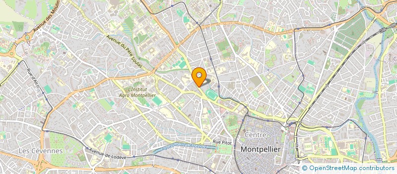 localisation de l'entreprise ATHLETIC CLUB MONTPELLIER à MONTPELLIER