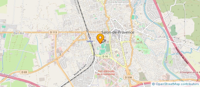 localisation de l'entreprise ATHLETIC CLUB SALONAIS à SALON-DE-PROVENCE