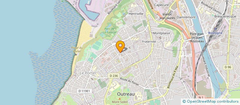 localisation de l'entreprise ATHLETIC DE LE PORTEL  LE PORTEL