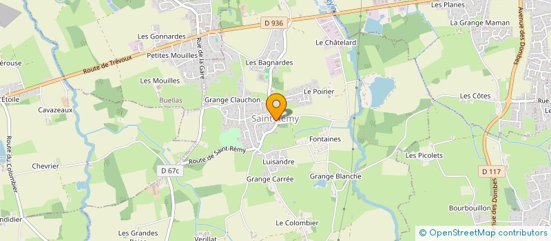 localisation de l'entreprise ATHLETIC FEATHER  SAINT-REMY