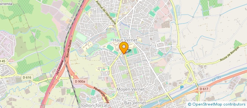 localisation de l'entreprise ATHLETIC MOOD  PERPIGNAN