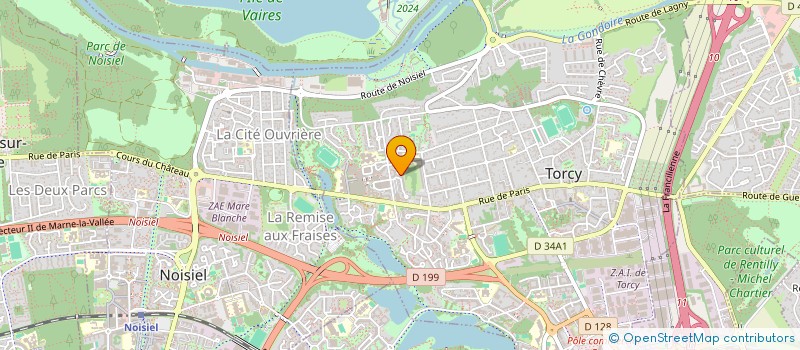 localisation de l'entreprise ATHLETIC PERFORMANCE à TORCY