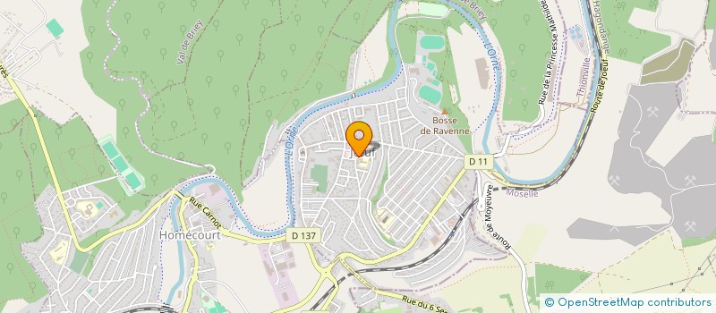 localisation de l'entreprise ATHLETICA MEDIA  JUF