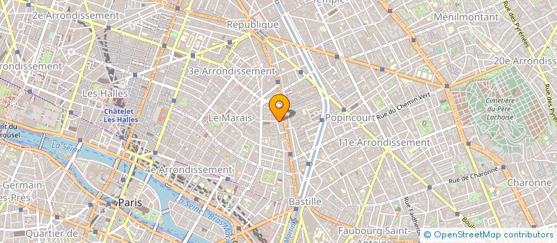 localisation de l'entreprise ATHLETICA MEDIA  PARIS