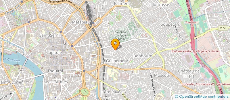 localisation de l'entreprise ATHLETICO TOULOUSE CLUB à TOULOUSE