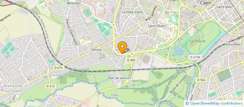 localisation de l'entreprise ATHLETIK SANTE à CAEN