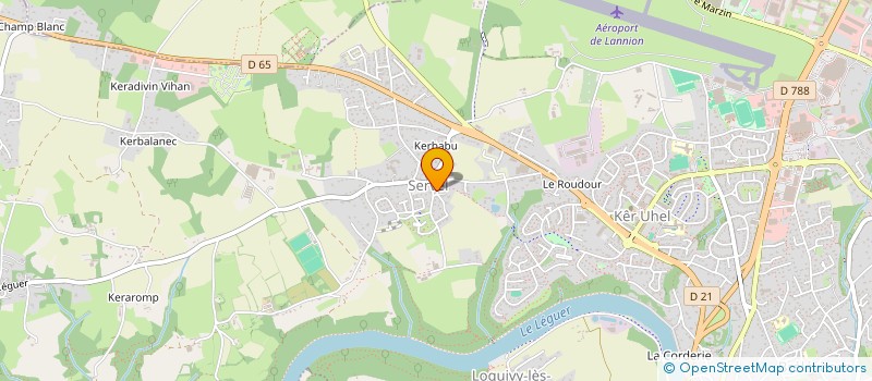 localisation de l'entreprise ATHLETIQUE ENTENTE DU TREGOR  PLOUMILLIAU