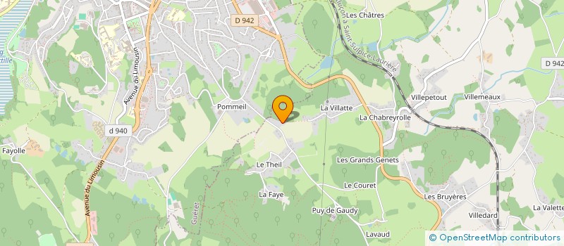 localisation de l'entreprise ATHLETIQUE TRIAL CLUB SAINT CHRISTOPHE  SAINT-CHRISTOPHE