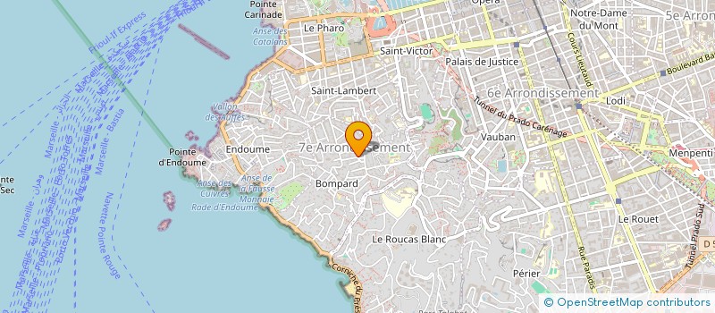 localisation de l'entreprise ATHMOS à MARSEILLE
