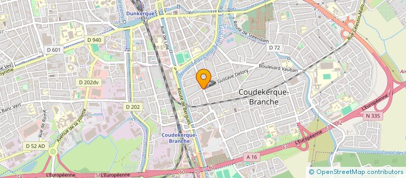 localisation de l'entreprise ATHOM à COUDEKERQUE-BRANCHE