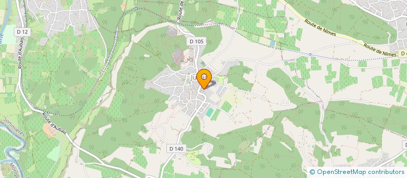 localisation de l'entreprise ATHOM INVEST  JUNAS