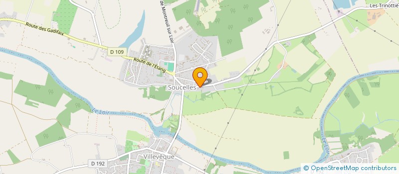 localisation de l'entreprise ATHOM PRO  RIVES-DU-LOIR-EN-ANJOU