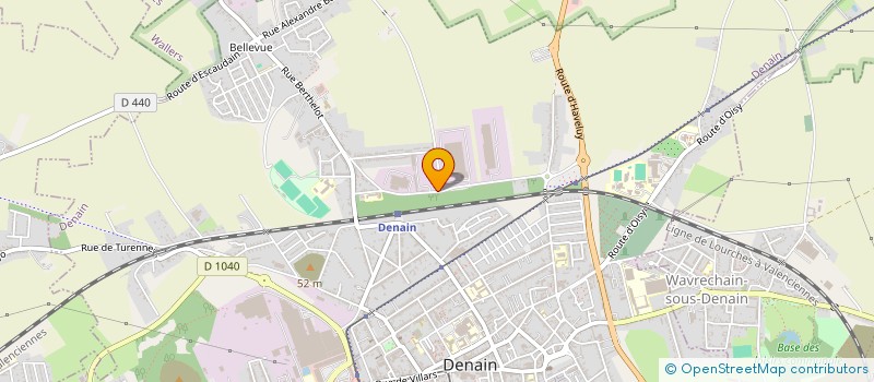 localisation de l'entreprise ATHOME à DENAIN