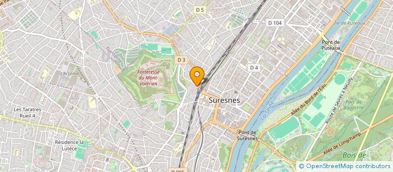 localisation de l'entreprise ATHOME à SURESNES