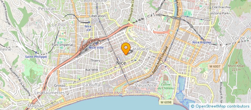 localisation de l'entreprise ATHOME à NICE