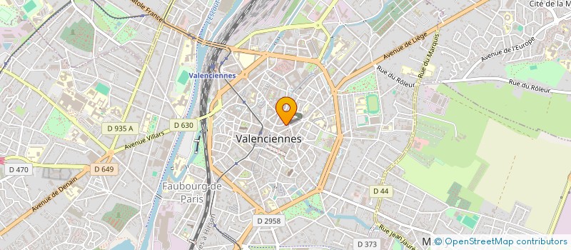 localisation de l'entreprise @ATHOME  VALENCIENNES