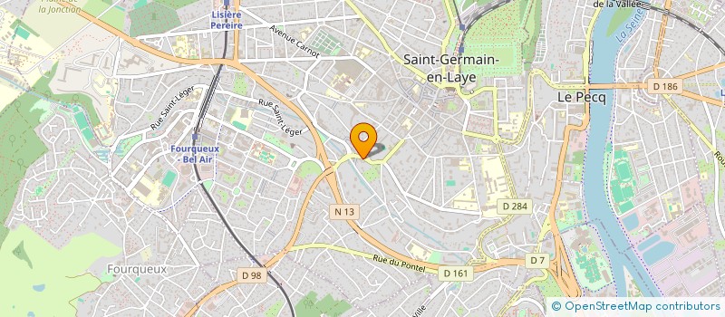 localisation de l'entreprise ATHONR IT  SAINT-GERMAIN-EN-LAYE