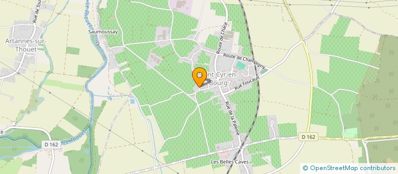 localisation de l'entreprise ATHORIZONS  BELLEVIGNE-LES-CHATEAUX