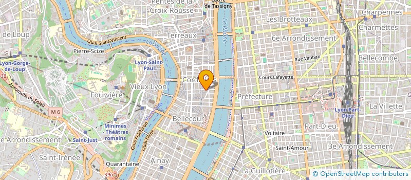 localisation de l'entreprise ATHOS à LYON