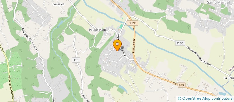 localisation de l'entreprise ATHOS à MONTAUBAN