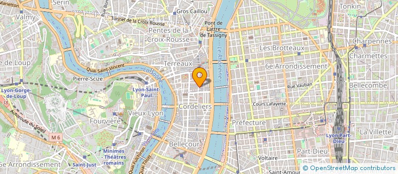 localisation de l'entreprise ATHOS  LYON