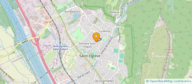 localisation de l'entreprise ATHOS DOMOTICS à SAINT-EGREVE