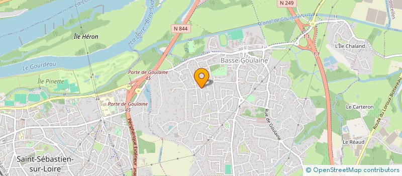 localisation de l'entreprise ATHOS INVESTISSEMENTS  BASSE-GOULAINE