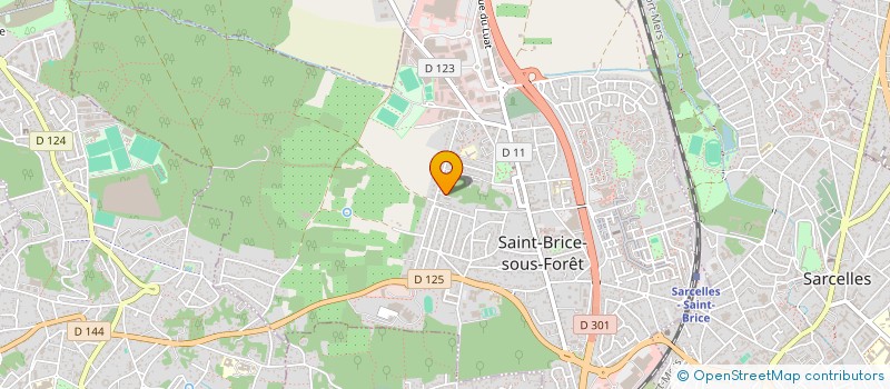 localisation de l'entreprise ATHOUEL PIERRE ET DIANE à ST BRICE SOUS FORET