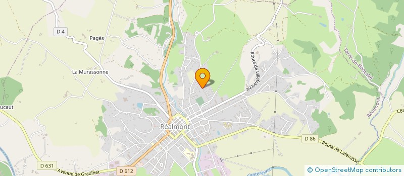 localisation de l'entreprise ATHP INFOLOG BULLETINS  REALMONT