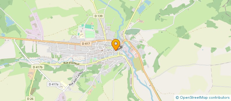 localisation de l'entreprise ATHTHP SARL à BOURBONNE-LES-BAINS
