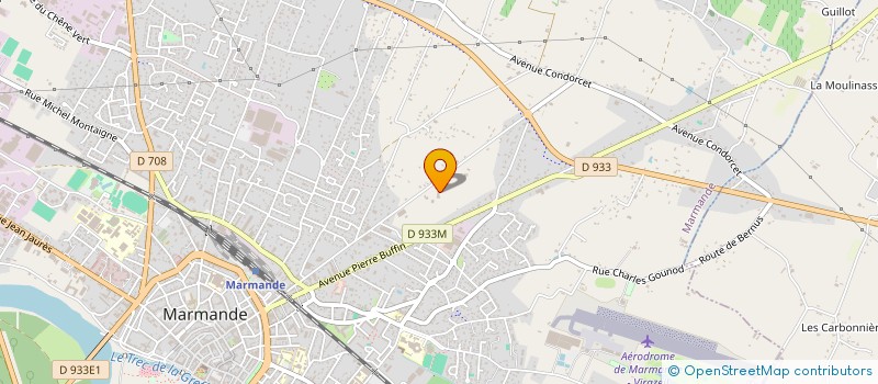 localisation de l'entreprise ATI AUDIT ENERGETIQUE à MARMANDE